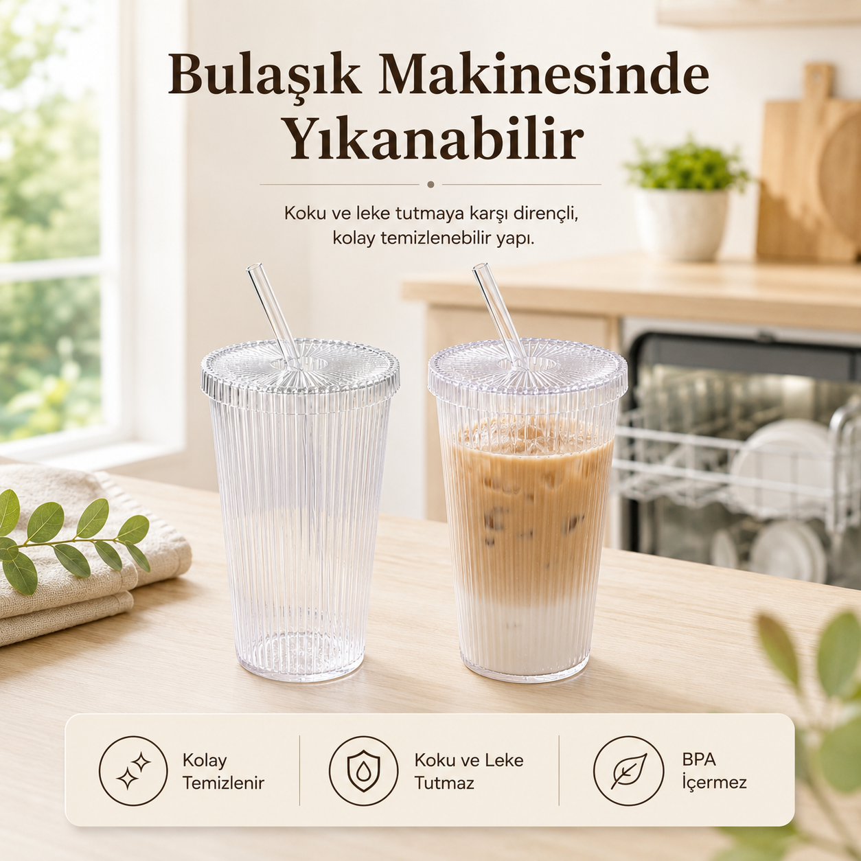 İkili Bardak Seti