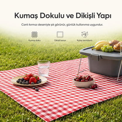 Büyük Boy Piknik Örtüsü