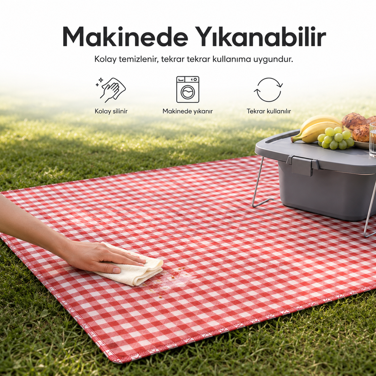 Büyük Boy Piknik Örtüsü